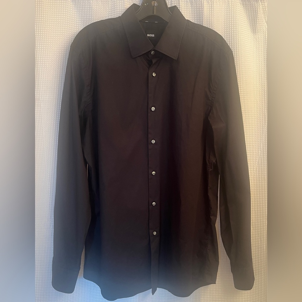 Boss button up shirt size XL